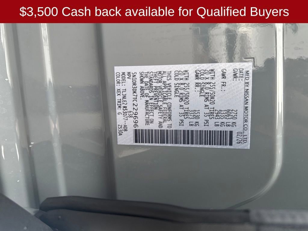 New 2026 Nissan Pathfinder Platinum image 31