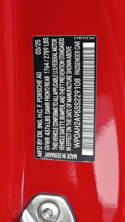 Certified 2025 Porsche 911 Carrera S RWD image 16