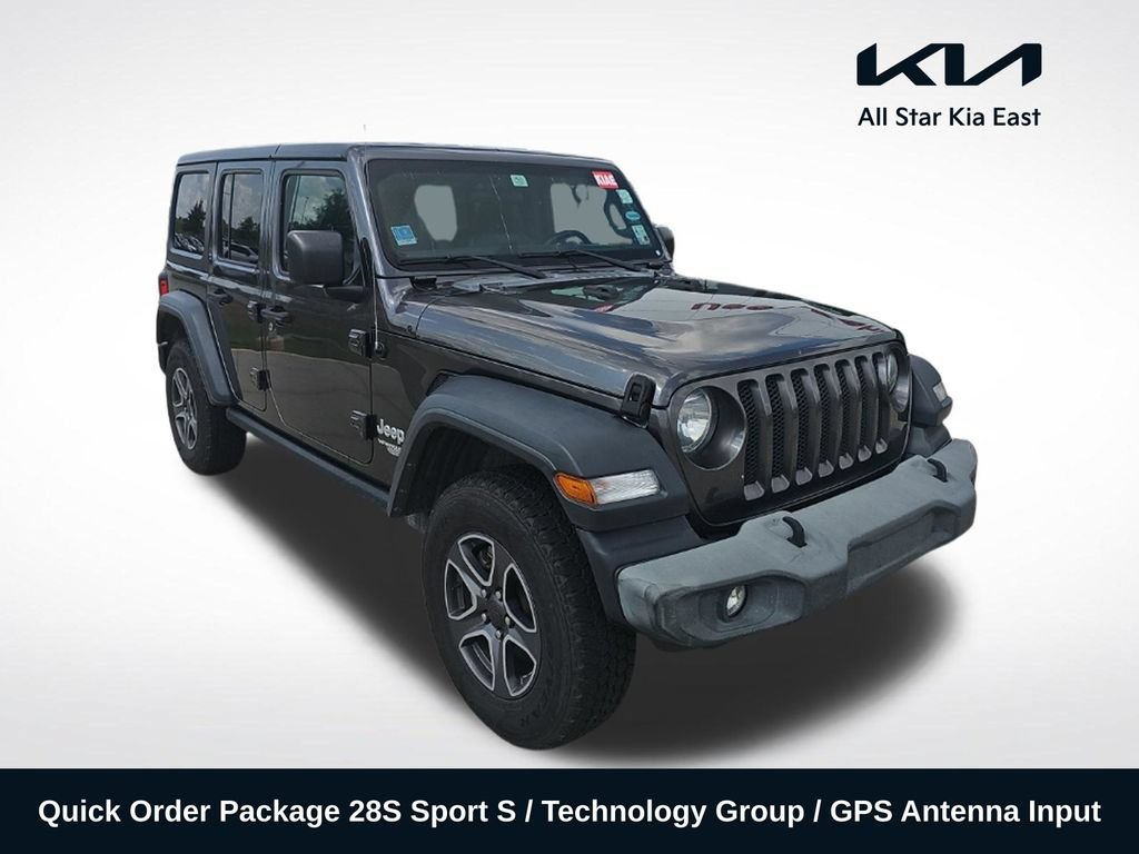Used 2018 Jeep Wrangler Unlimited Sport S AWD/4WD image 1