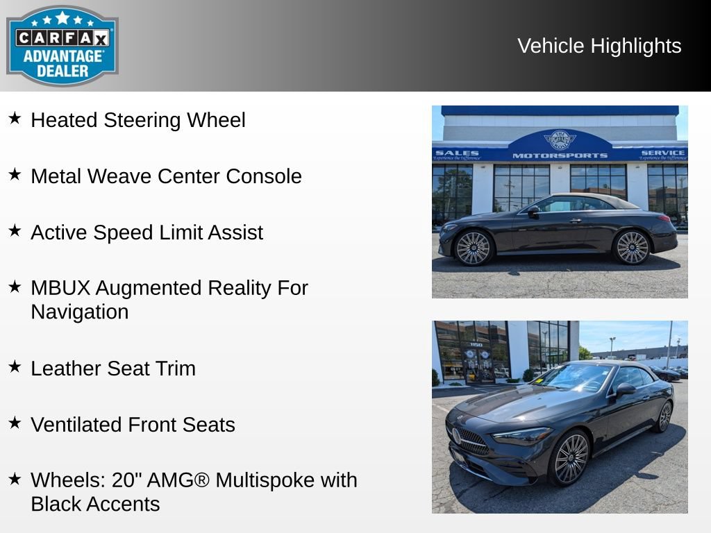 Used 2026 Mercedes-Benz CLE 450 4MATIC Cabriolet image 12