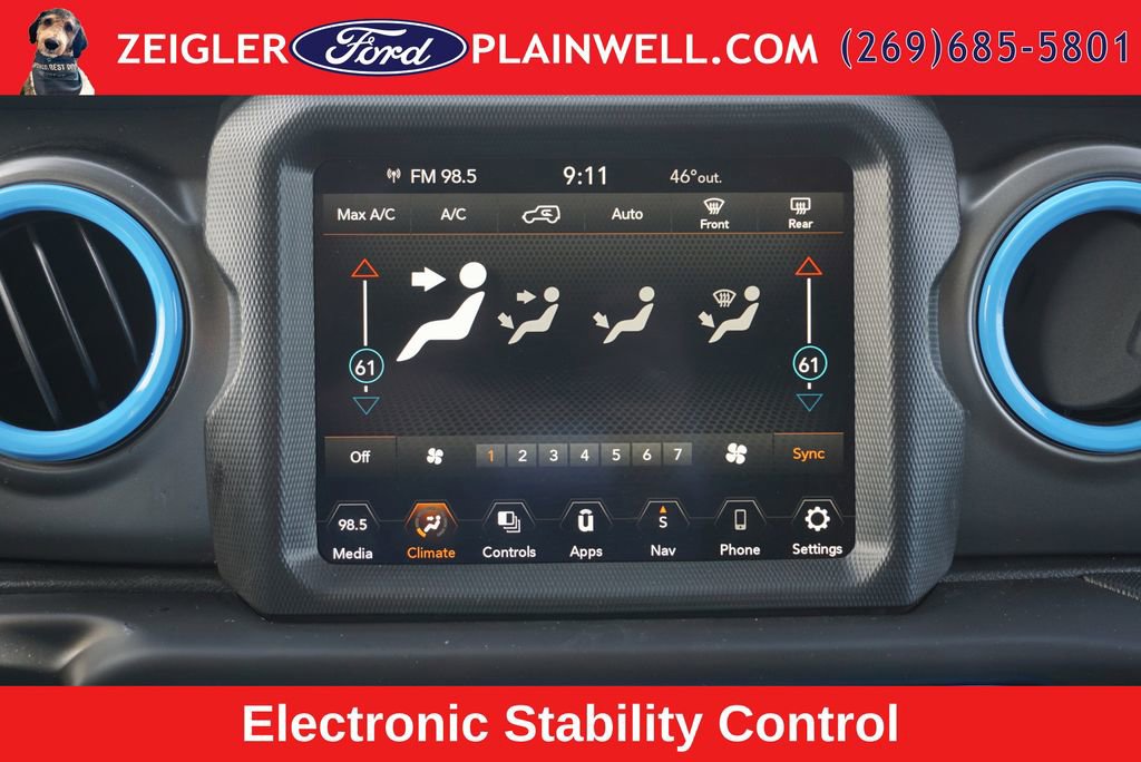 Used 2023 Jeep Wrangler Unlimited w/ 8.4" Radio Group AWD/4WD image 19
