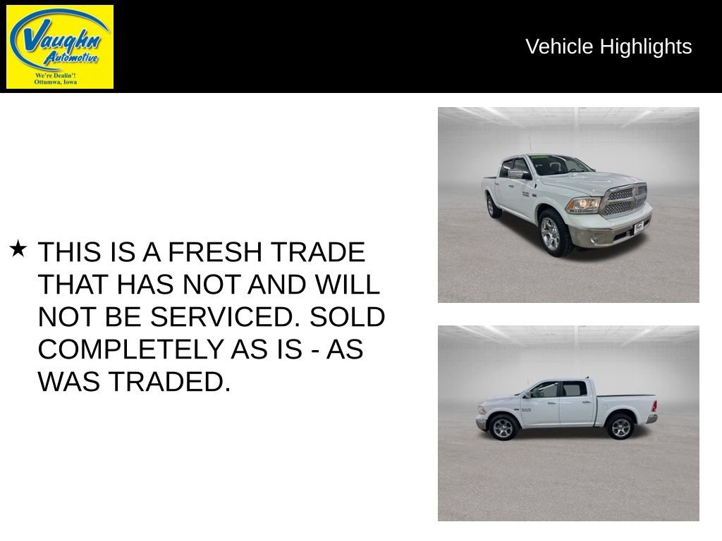 Used 2017 RAM 1500 Laramie w/ Convenience Group image 2