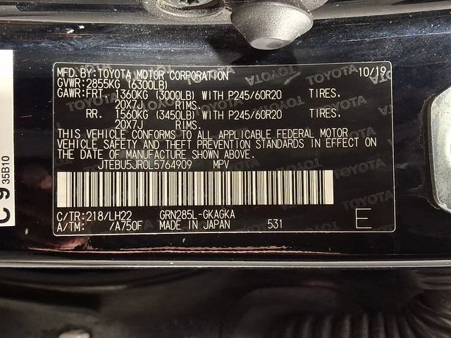 Used 2020 Toyota 4Runner Nightshade w/ Wilderness Package AWD/4WD image 27