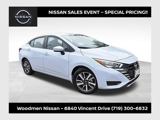 New 2025 Nissan Versa SV w/ Trunk Package FWD image 1