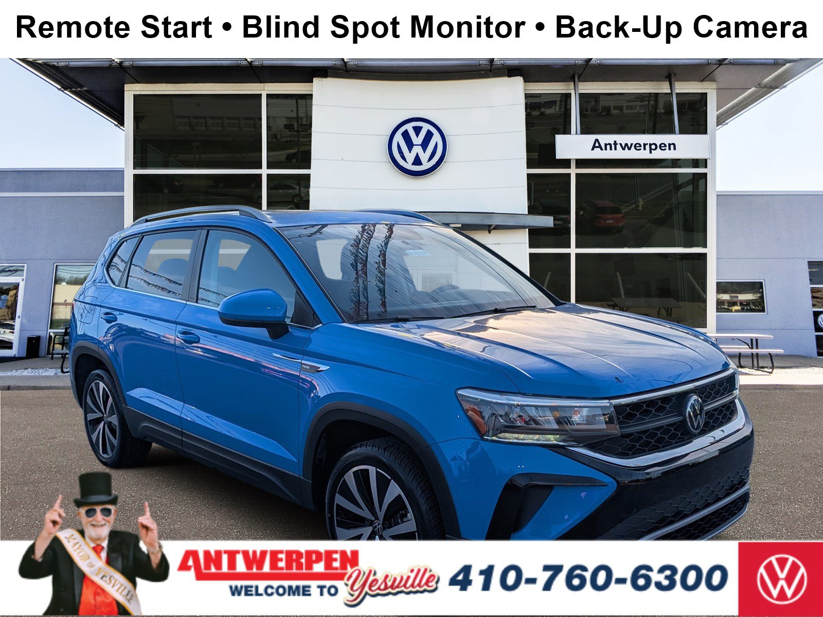 Used 2022 Volkswagen Taos SE w/ Panoramic Sunroof Package