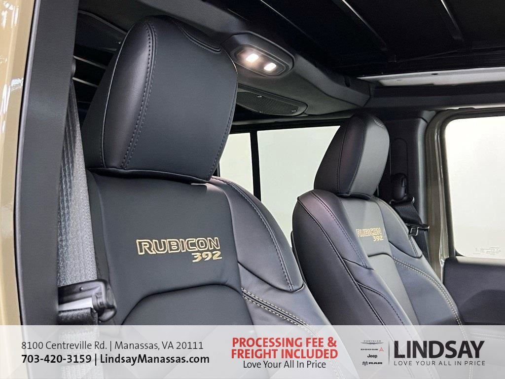 New 2025 Jeep Wrangler Unlimited Rubicon 392 AWD/4WD image 9