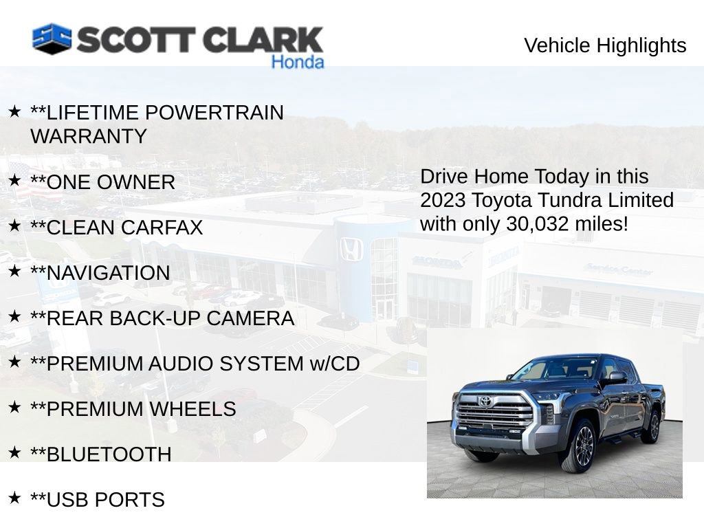 Used 2023 Toyota Tundra Limited image 11