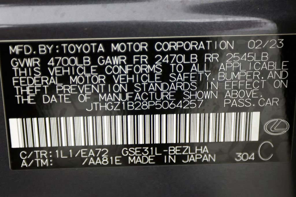 Used 2023 Lexus IS 350 F Sport w/ Navigation Package image 47