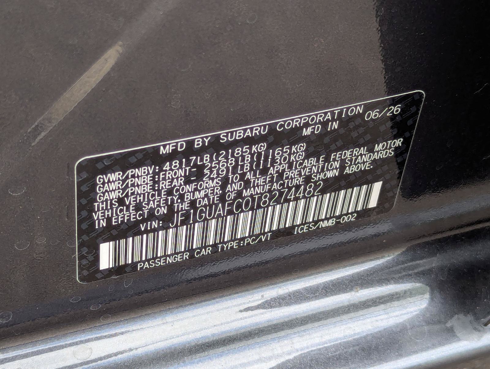 New 2026 Subaru Impreza 2.0i Sport AWD/4WD image 39