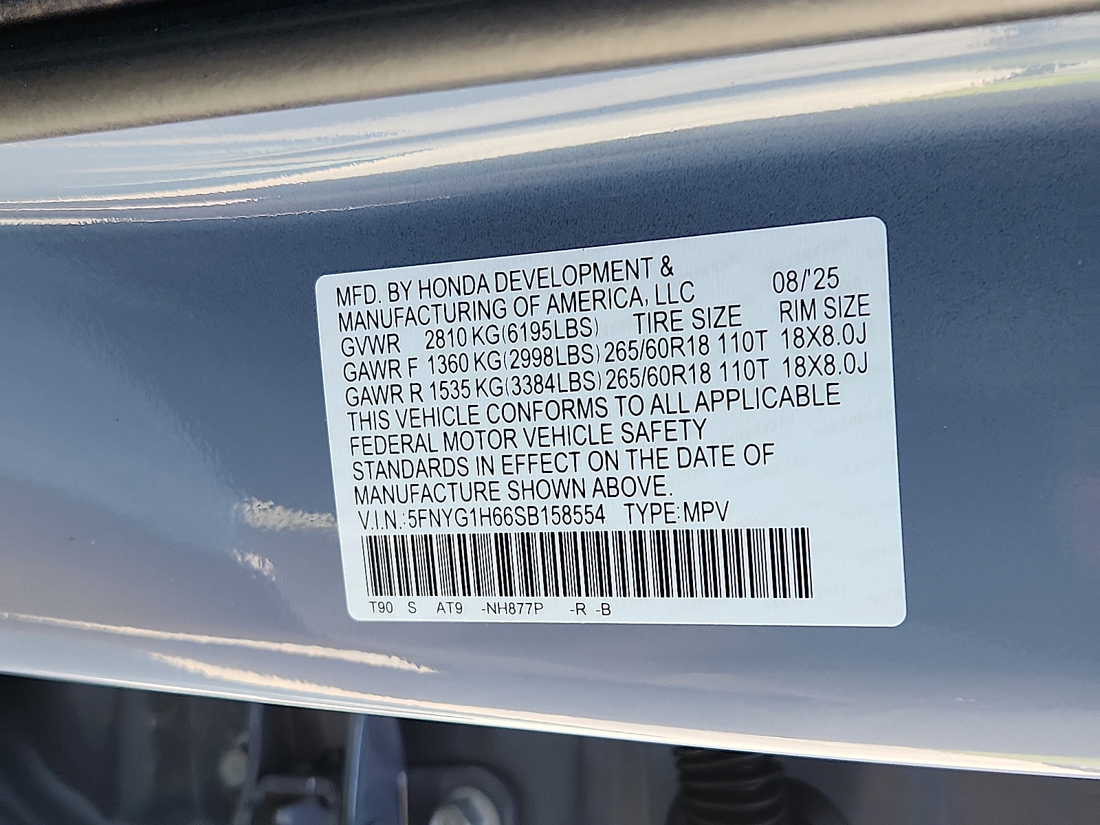 New 2025 Honda Pilot TrailSport image 17