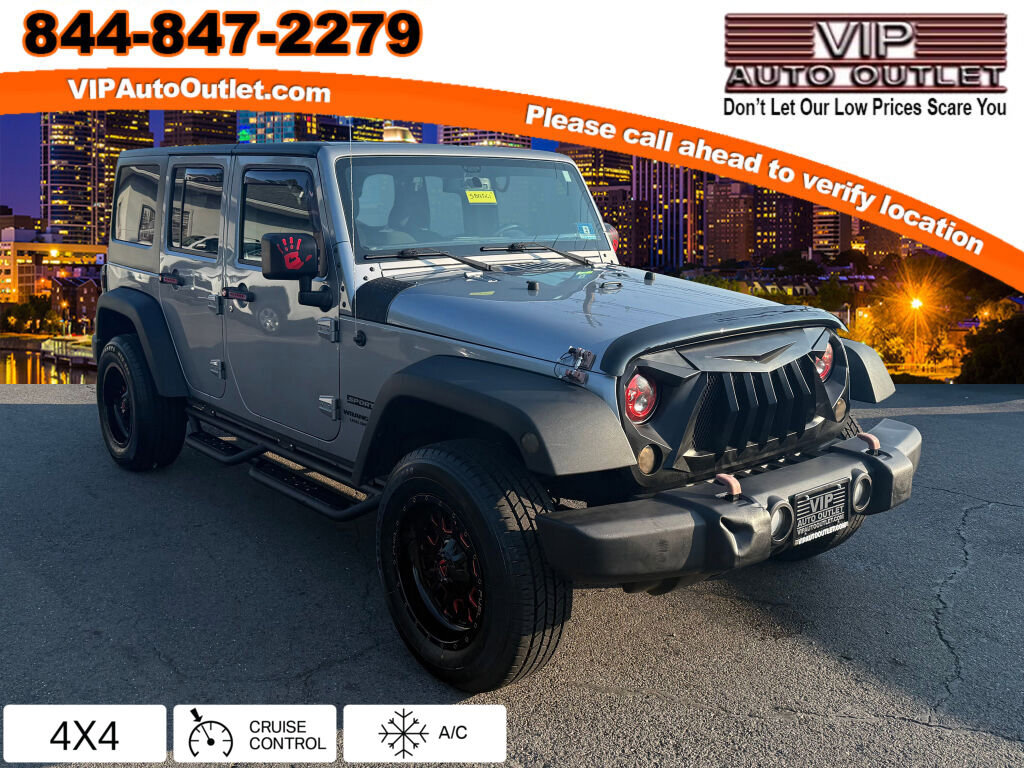 Used 2016 Jeep Wrangler Unlimited Sport w/ Quick Order Package 24S