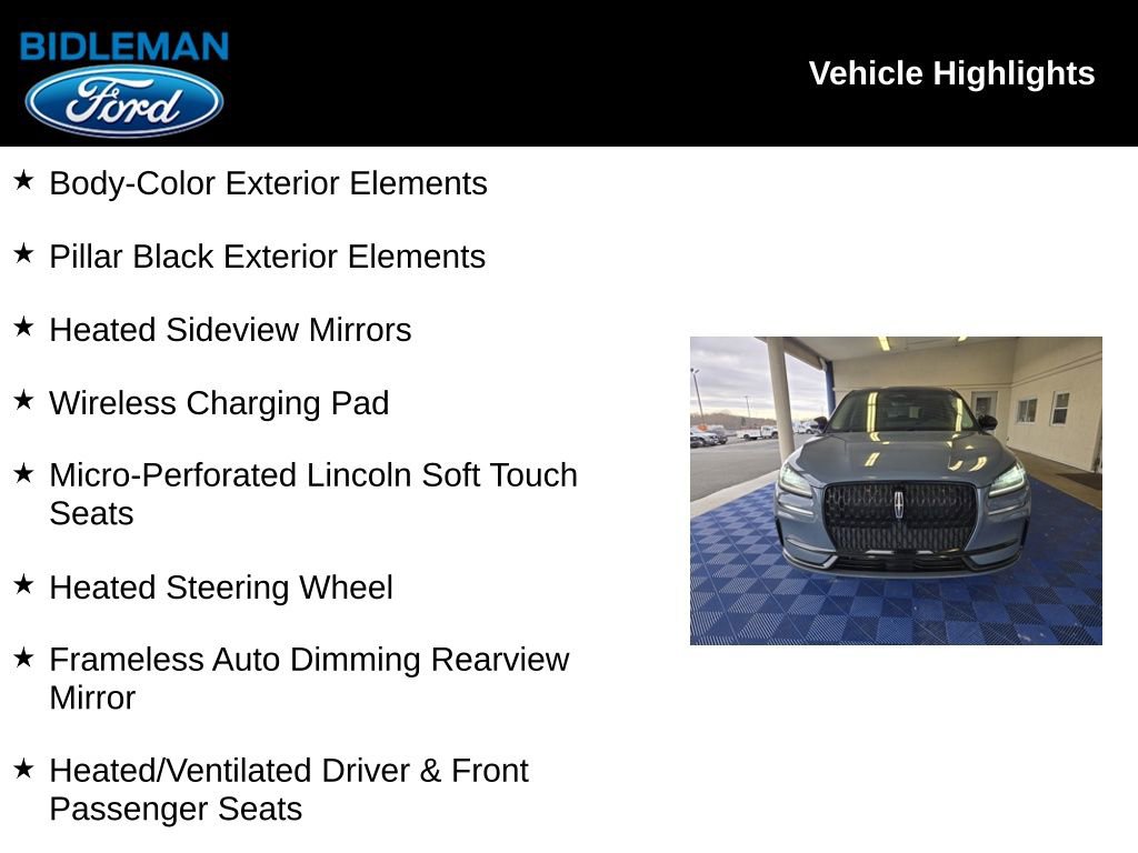 Used 2023 Lincoln Corsair AWD w/ Equipment Group 101A image 9