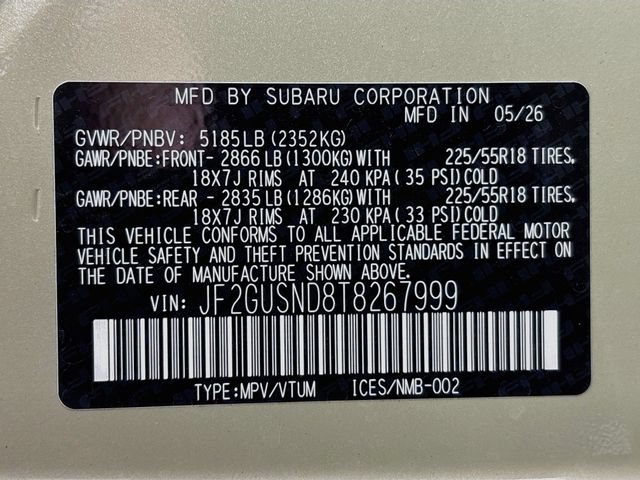 New 2026 Subaru Crosstrek 2.5i Limited AWD/4WD image 32