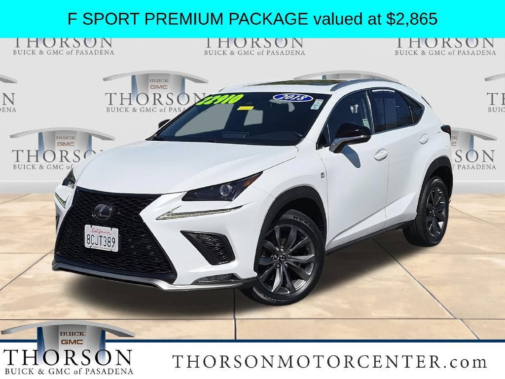 Used 2018 Lexus NX 300 F Sport w/ F Sport Premium Package