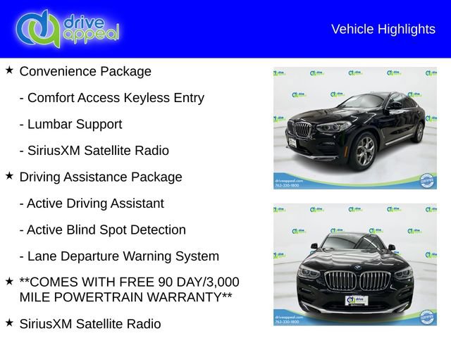 Used 2020 BMW X4 xDrive30i w/ Convenience Package AWD/4WD image 12