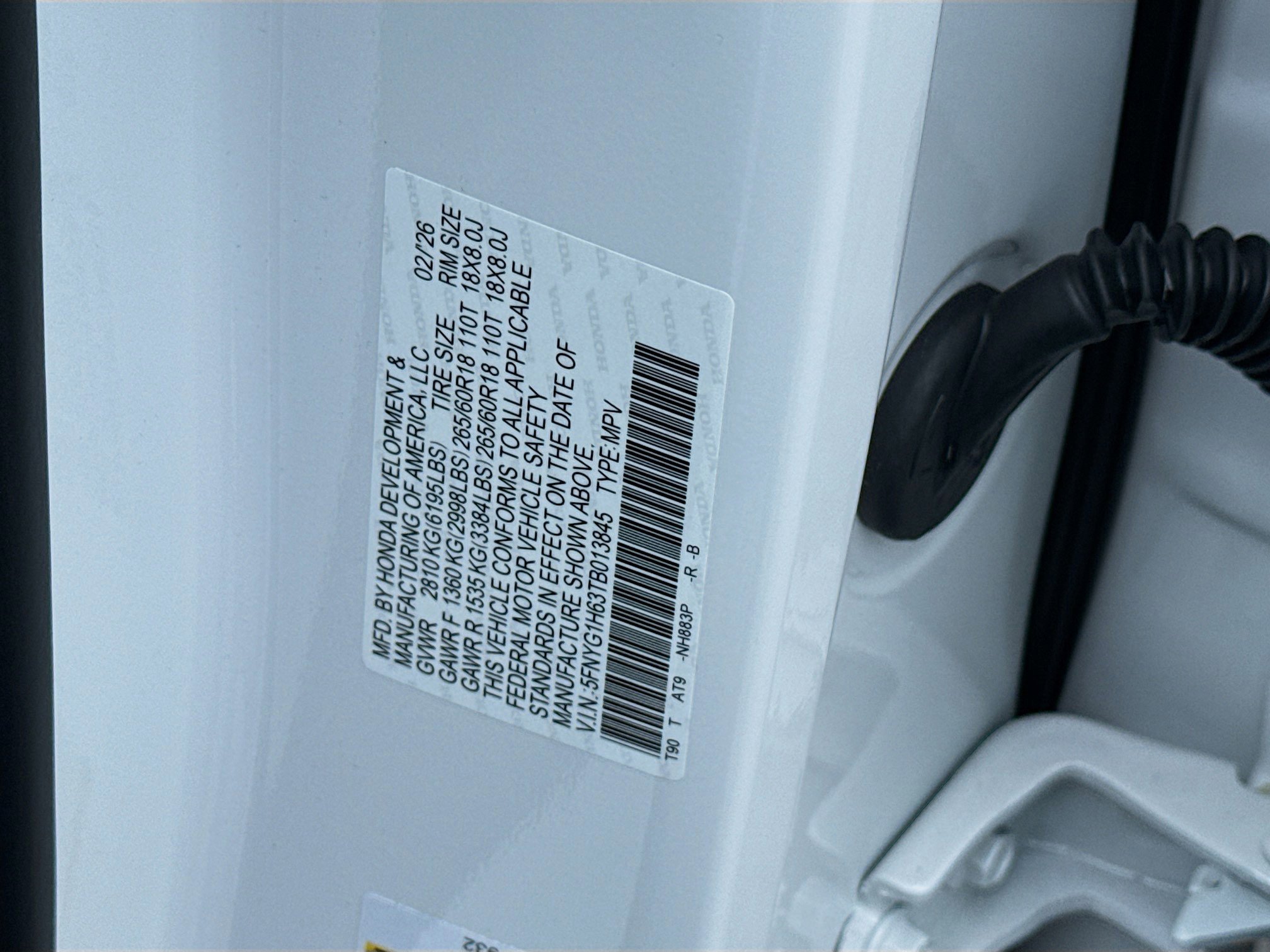 New 2026 Honda Pilot TrailSport image 28