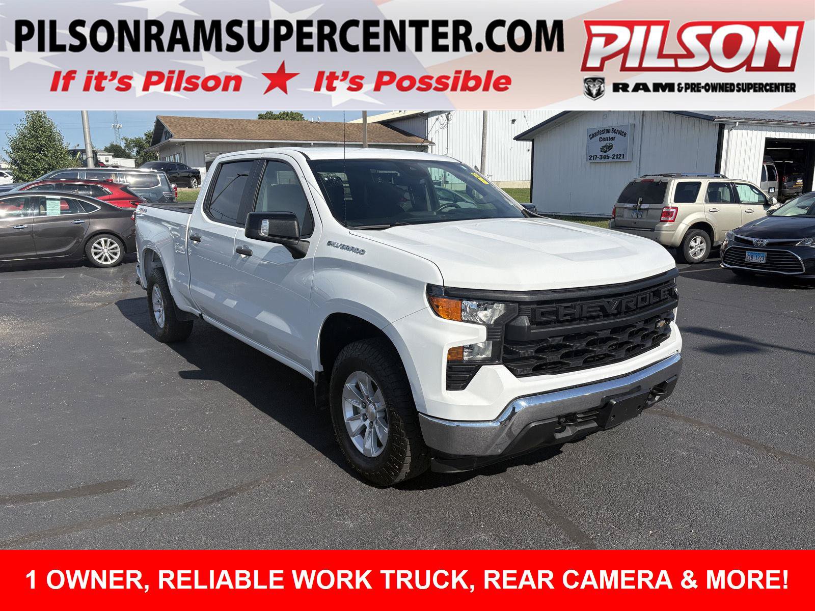 Used 2023 Chevrolet Silverado 1500 W/T w/ WT Safety Package
