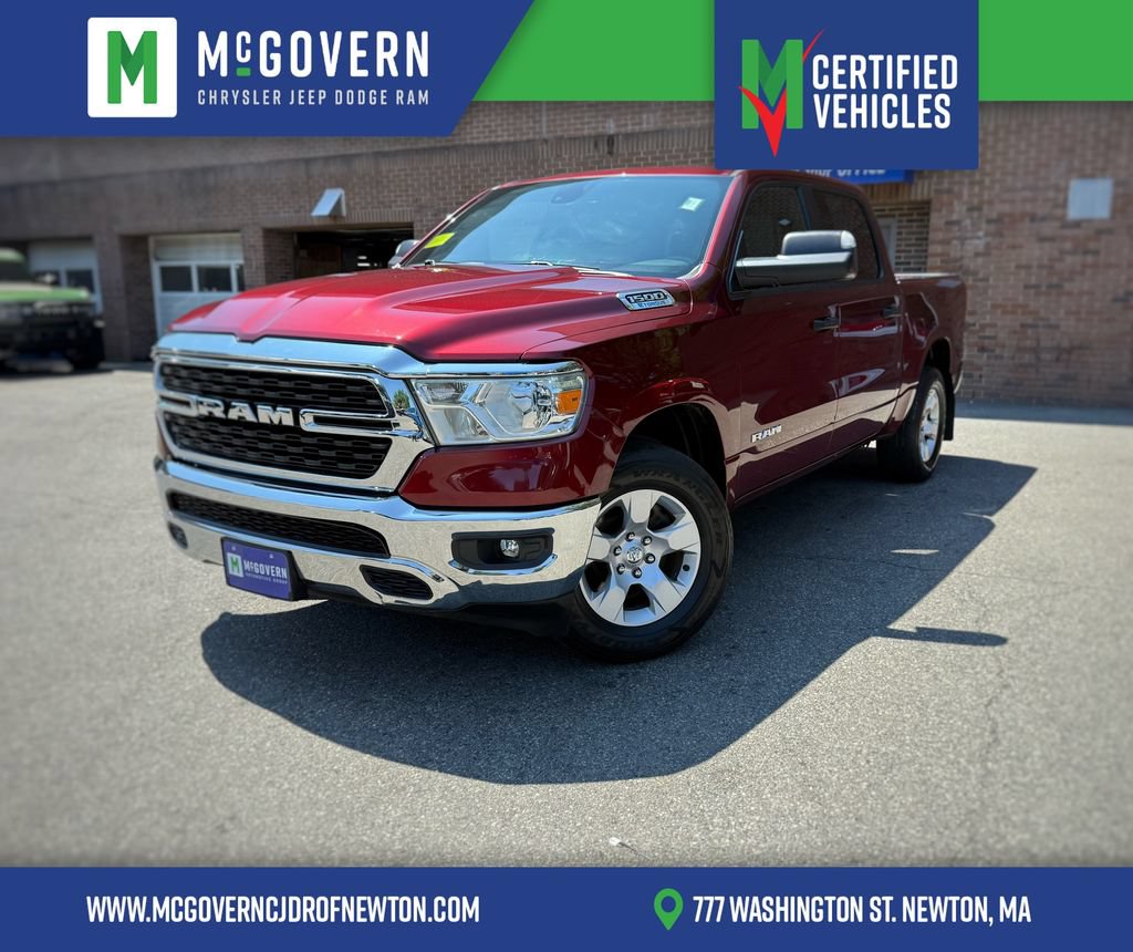 Used 2023 RAM 1500 Big Horn w/ Trailer Tow Group AWD/4WD video 1