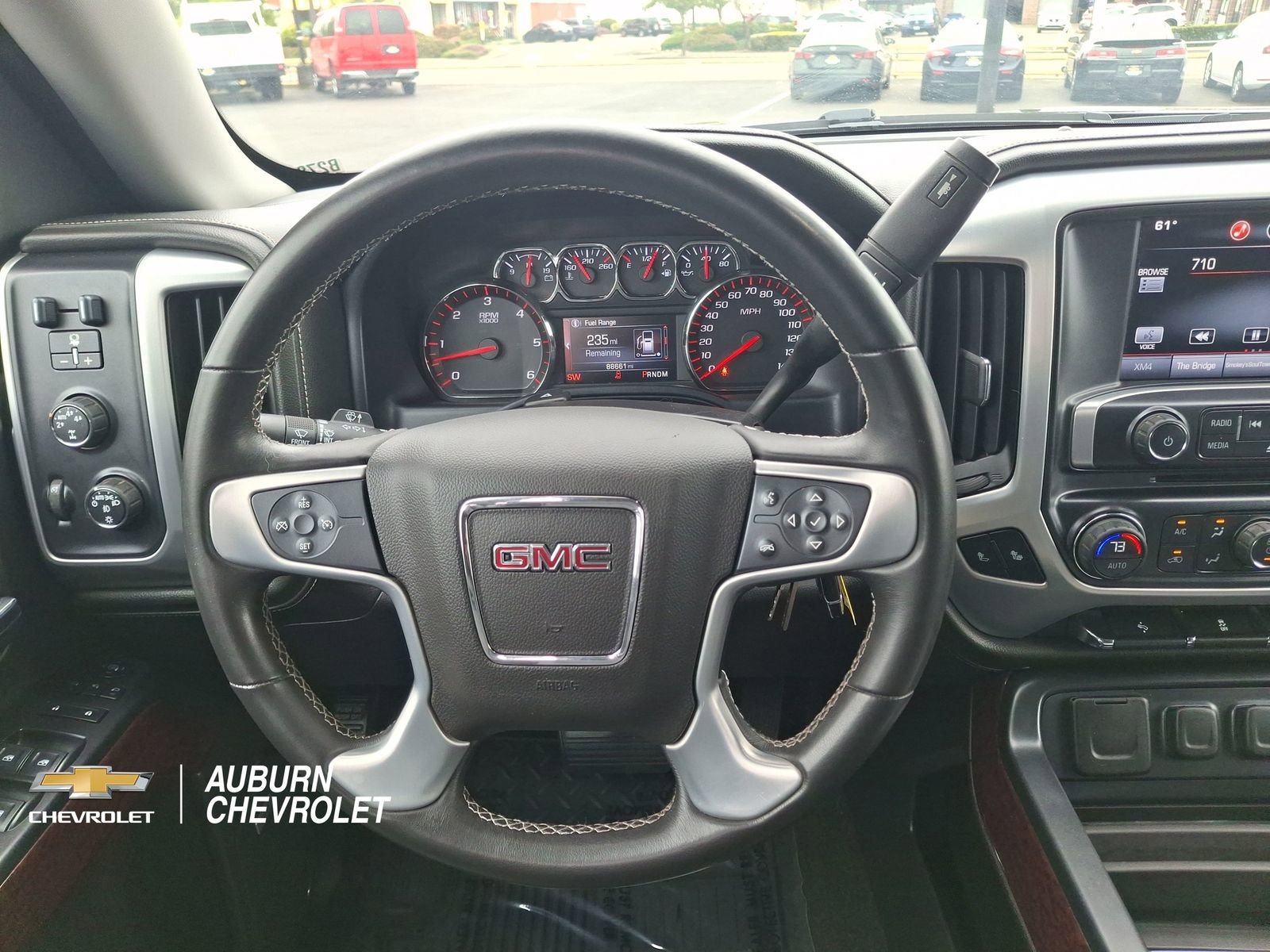 Certified 2015 GMC Sierra 1500 SLT w/ SLT Crew Cab Value Package AWD/4WD image 8