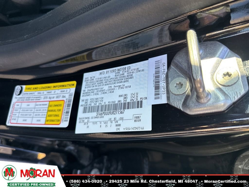 Used 2018 Ford Fusion S image 26