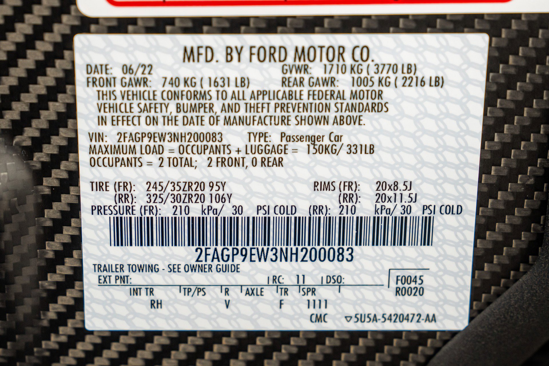 Used 2022 Ford GT Heritage Edition image 19