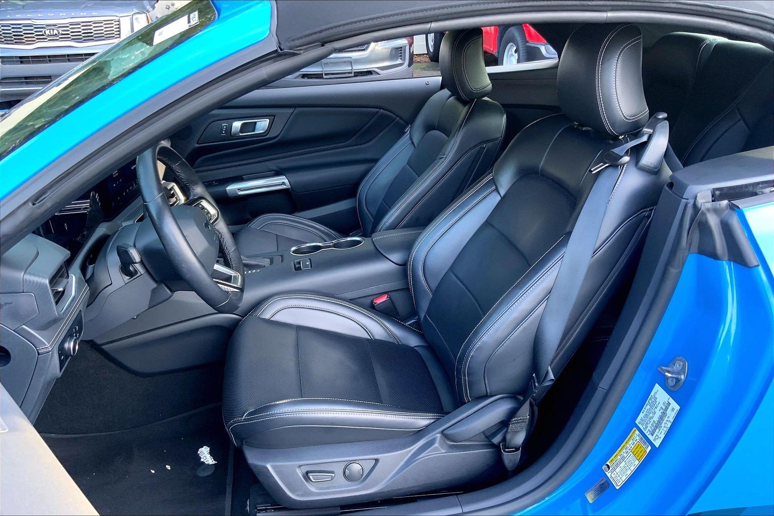 Used 2024 Ford Mustang Premium w/ Wheel & Stripe Package RWD image 27