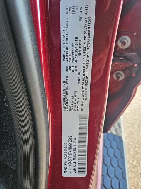 Used 2021 RAM 1500 Laramie AWD/4WD image 30