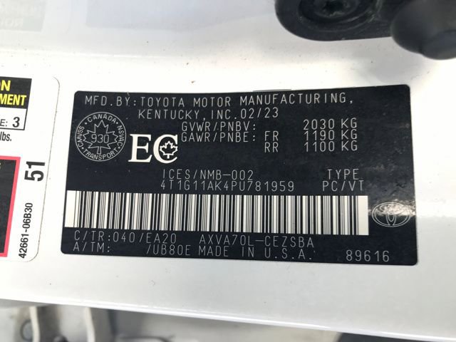 Used 2023 Toyota Camry SE FWD image 18