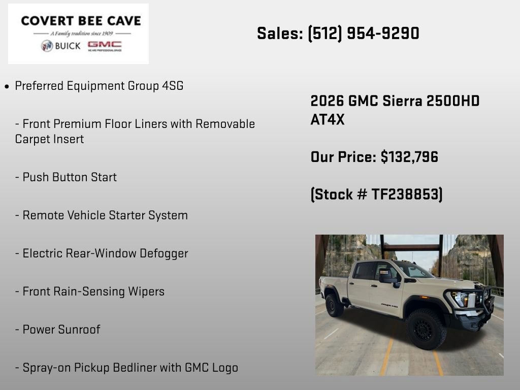 New 2026 GMC Sierra 2500 AT4X w/ AT4X AEV Edition AWD/4WD image 12