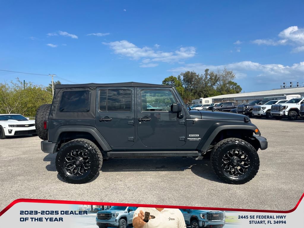 Used 2017 Jeep Wrangler Unlimited Sport w/ Quick Order Package 24S image 8
