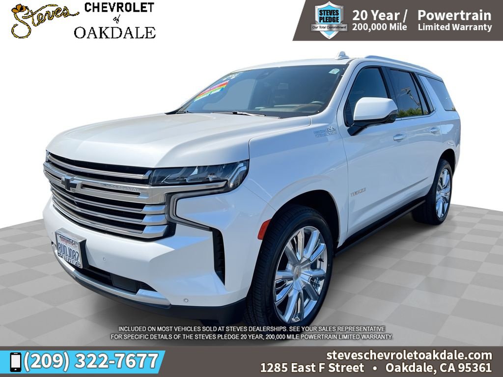 Certified 2021 Chevrolet Tahoe High Country