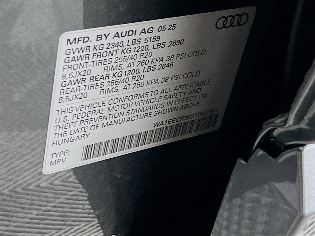 New 2025 Audi Q3 2.0T Premium Plus image 32