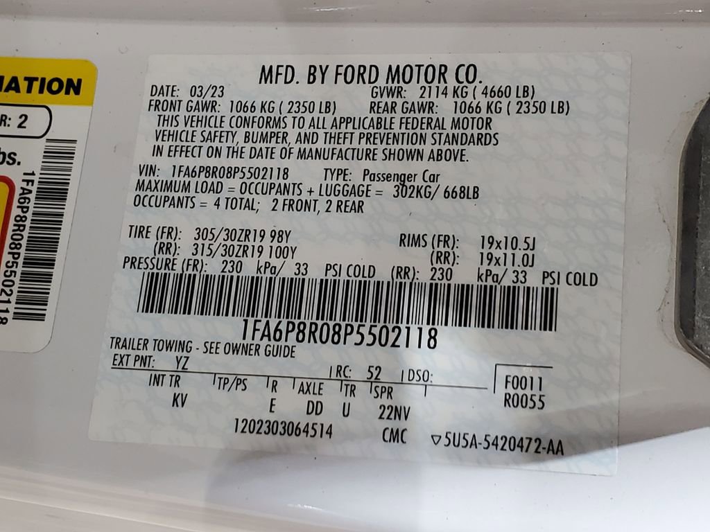 Used 2023 Ford Mustang Mach 1 image 36