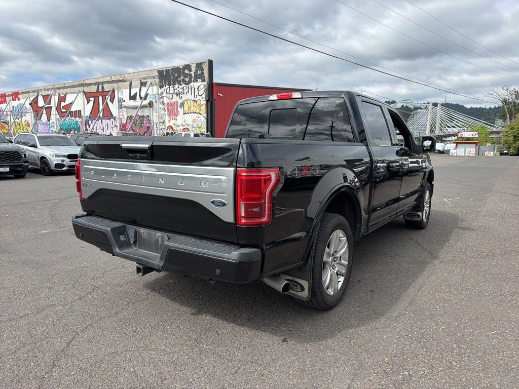 Used 2017 Ford F150 Platinum w/ Technology Package AWD/4WD image 6