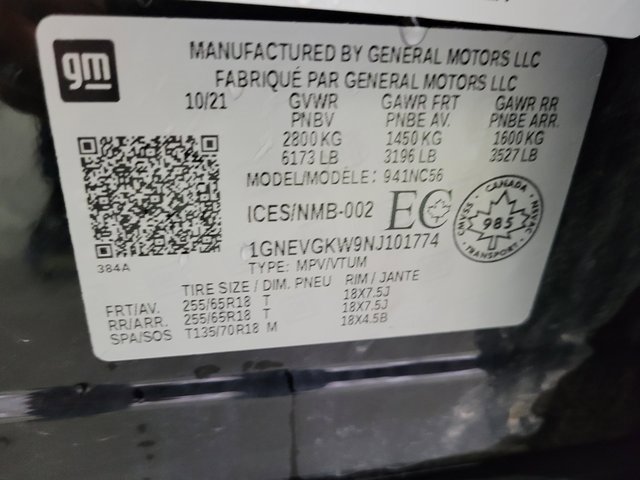 Used 2022 Chevrolet Traverse LT image 46