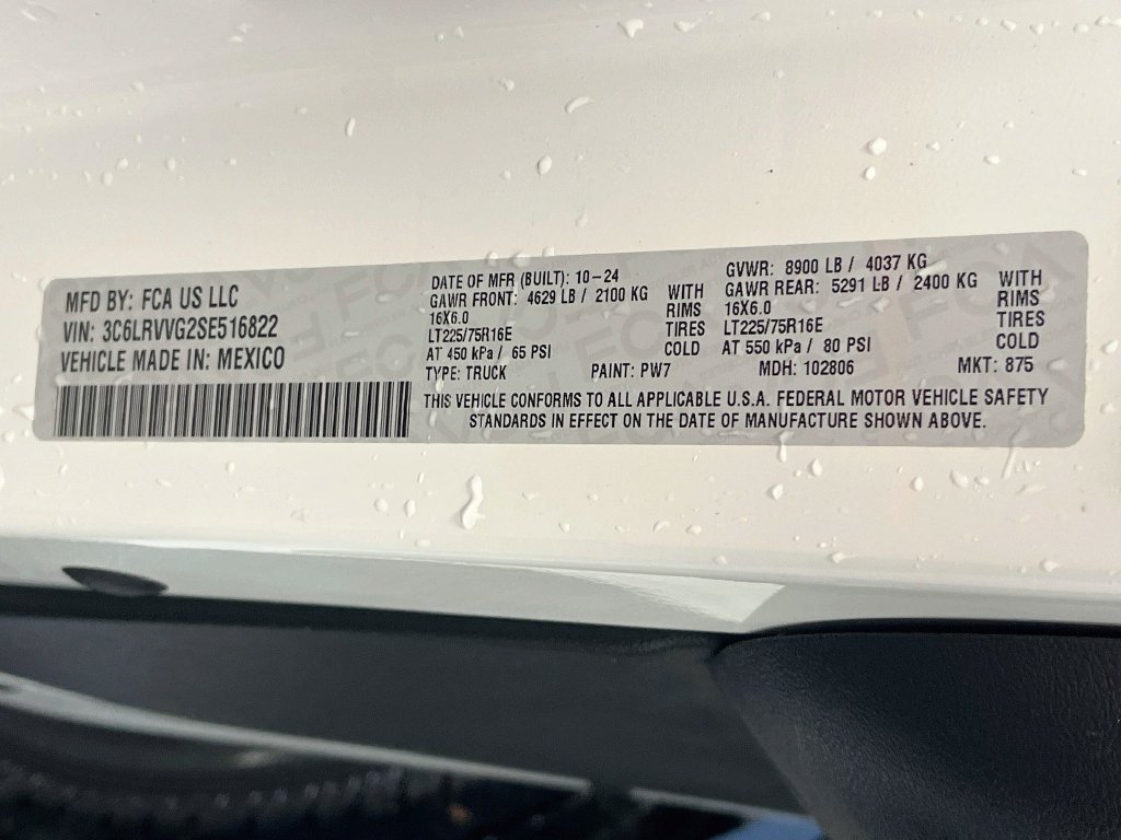 Used 2025 RAM ProMaster 2500 w/ U-Haul Equipment Group FWD image 28