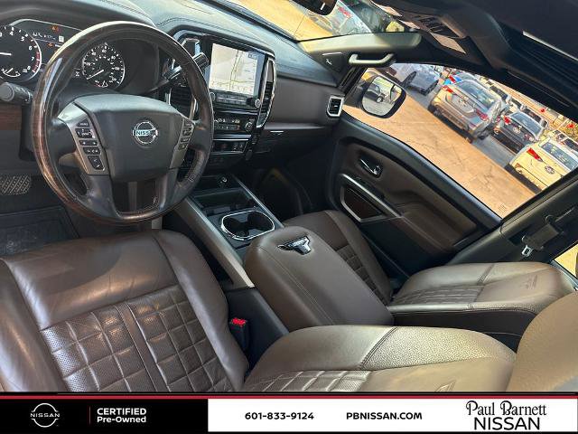 Certified 2021 Nissan Titan Platinum Reserve w/ Moonroof Package image 28