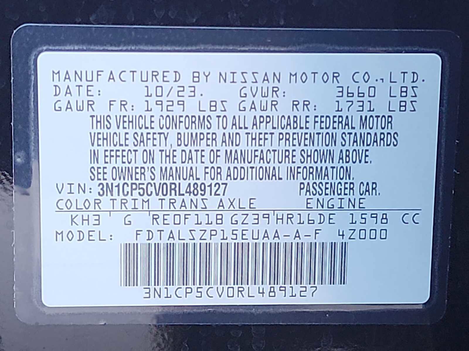 Used 2024 Nissan Kicks SV image 25