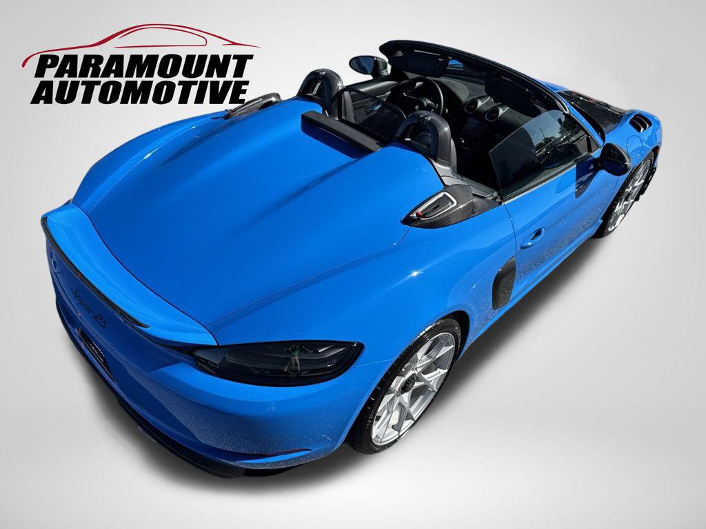Used 2025 Porsche 718 Boxster Spyder RS w/ Weissach Package RWD image 15