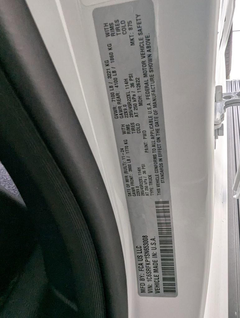 Used 2025 RAM 1500 Tungsten image 32