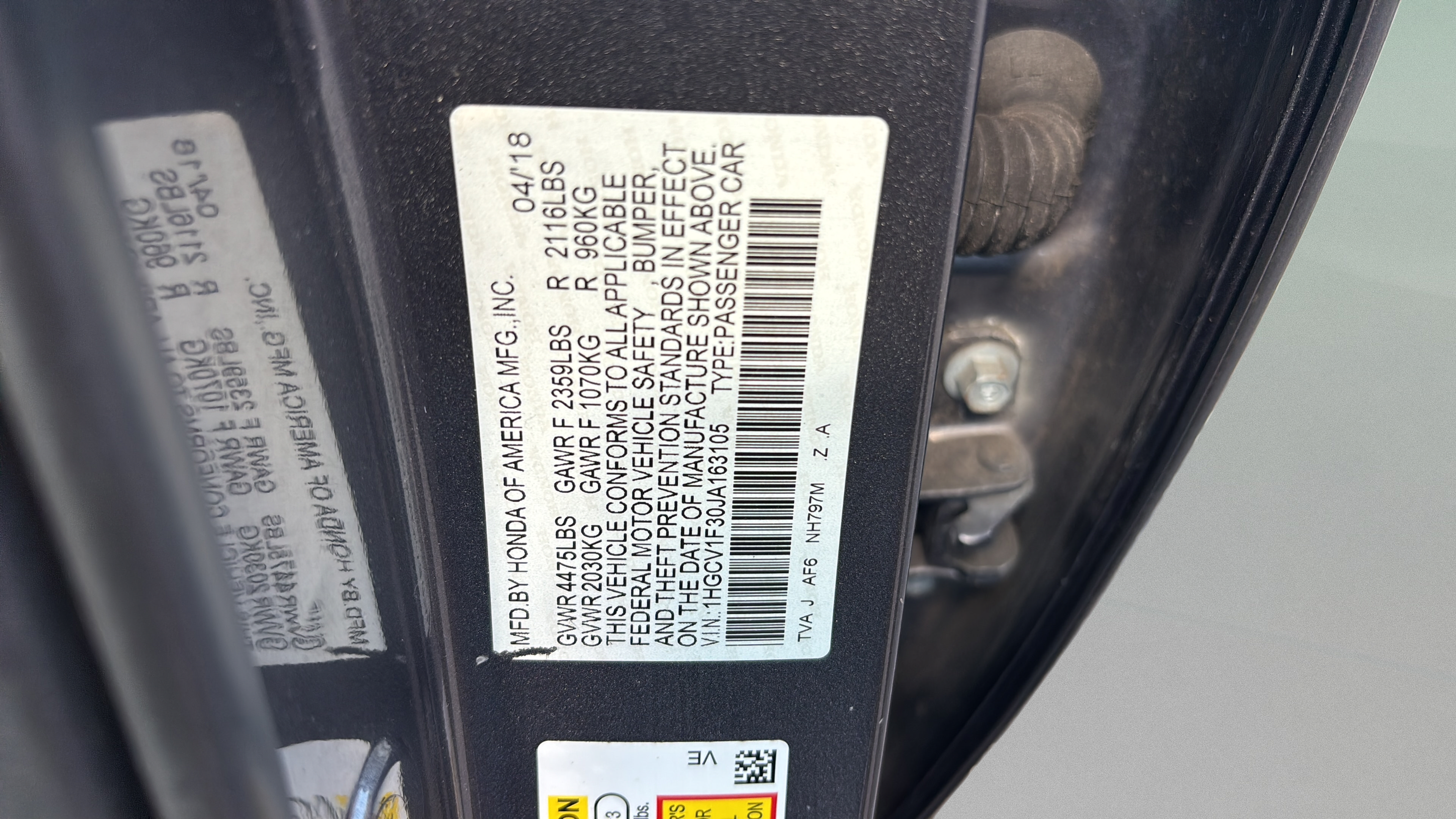 Used 2018 Honda Accord Sport image 15