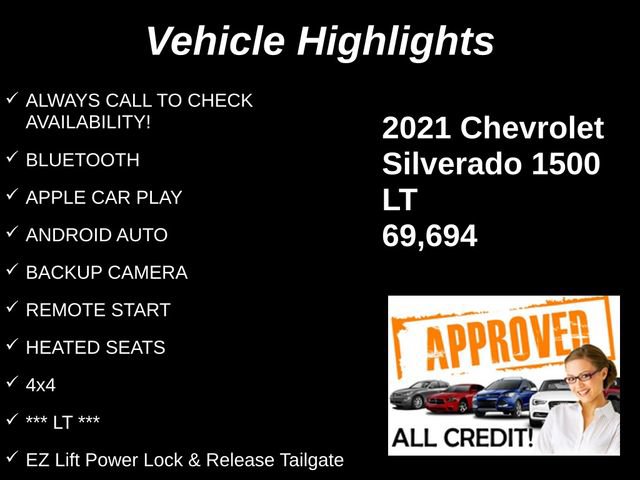 Used 2021 Chevrolet Silverado 1500 LT w/ Fleet Comfort Package AWD/4WD image 9