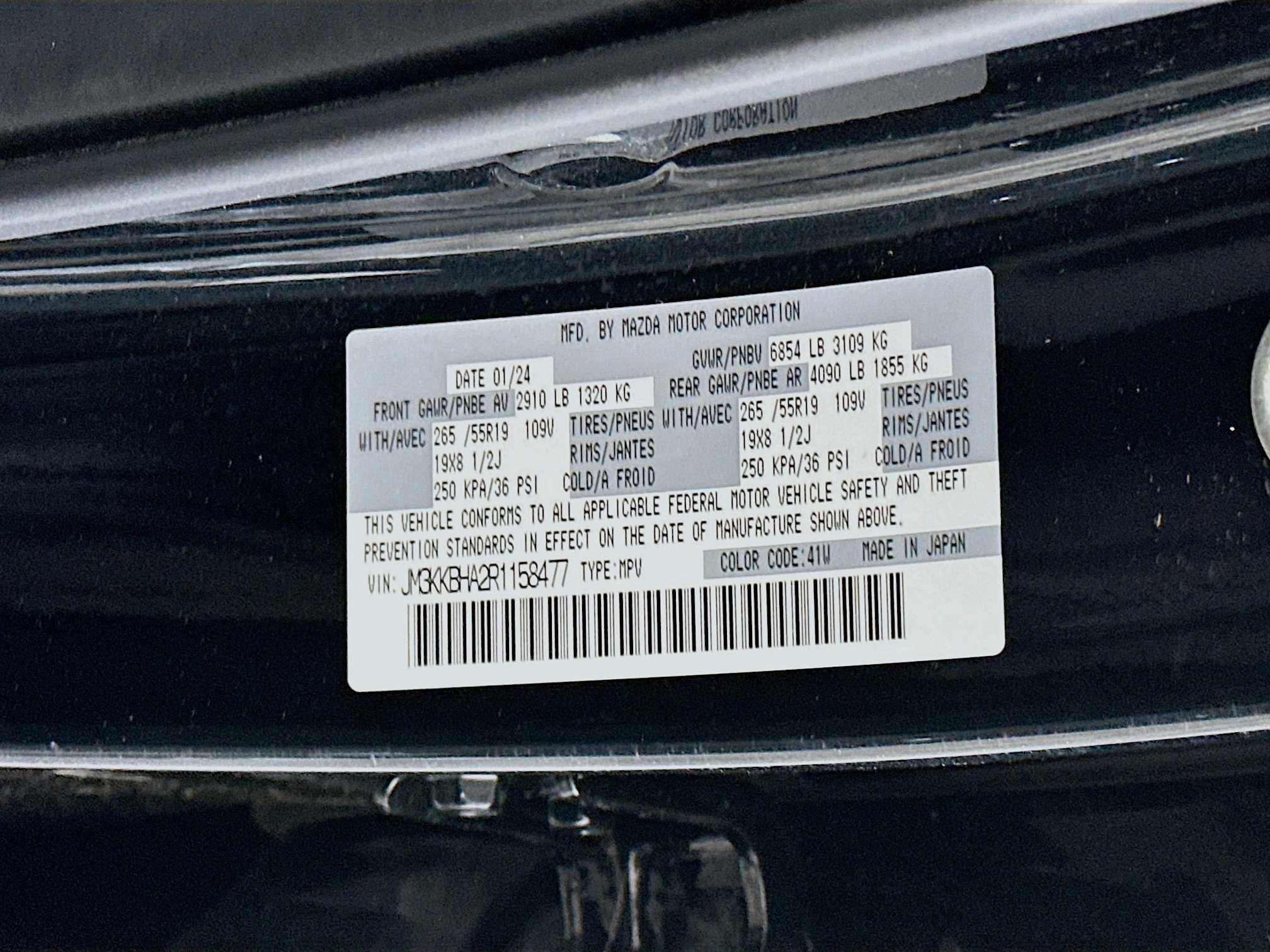 Used 2024 MAZDA CX-90 Plug-In Hybrid w/ Preferred AWD/4WD image 10