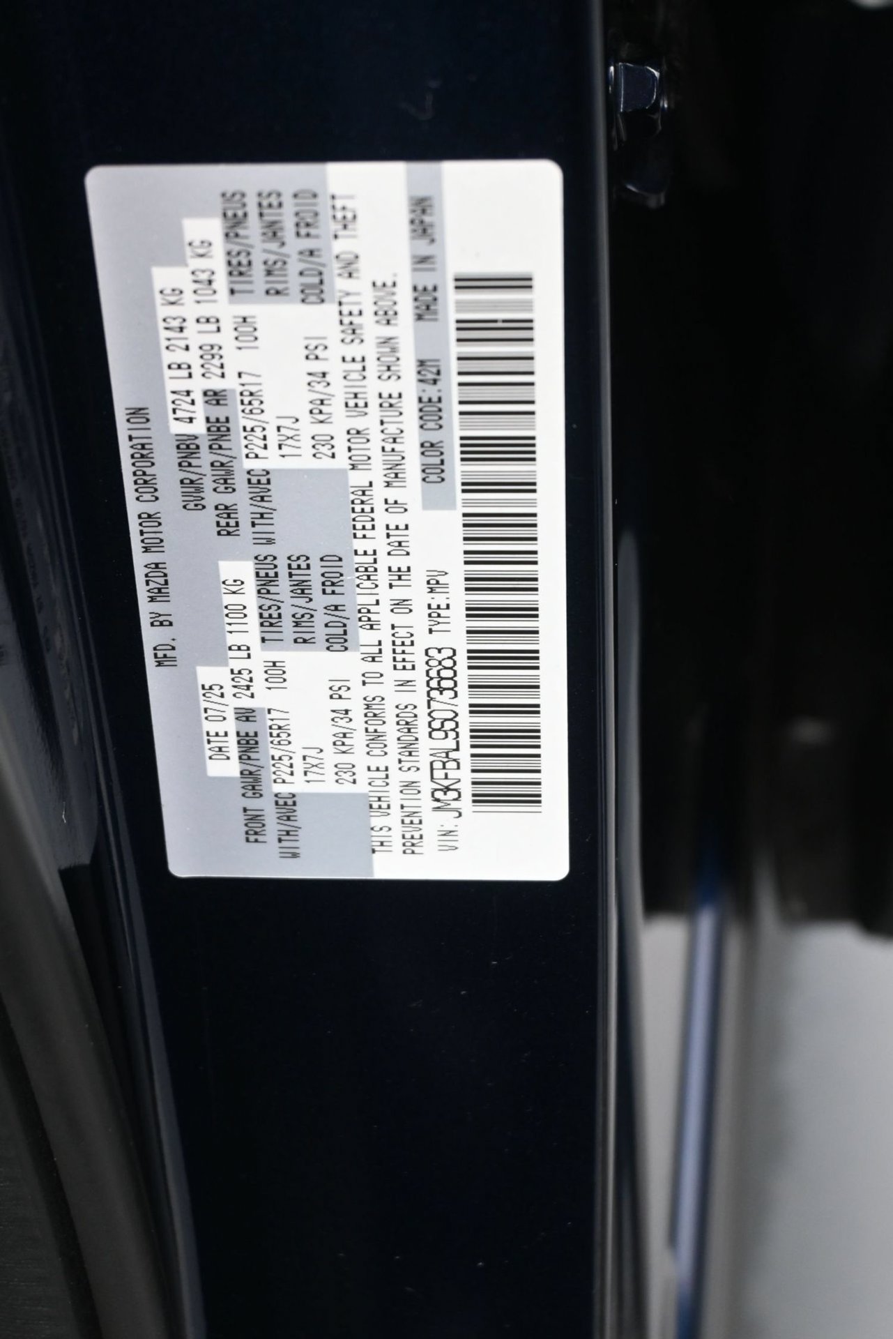 Used 2025 MAZDA CX-5 AWD 2.5 S image 23