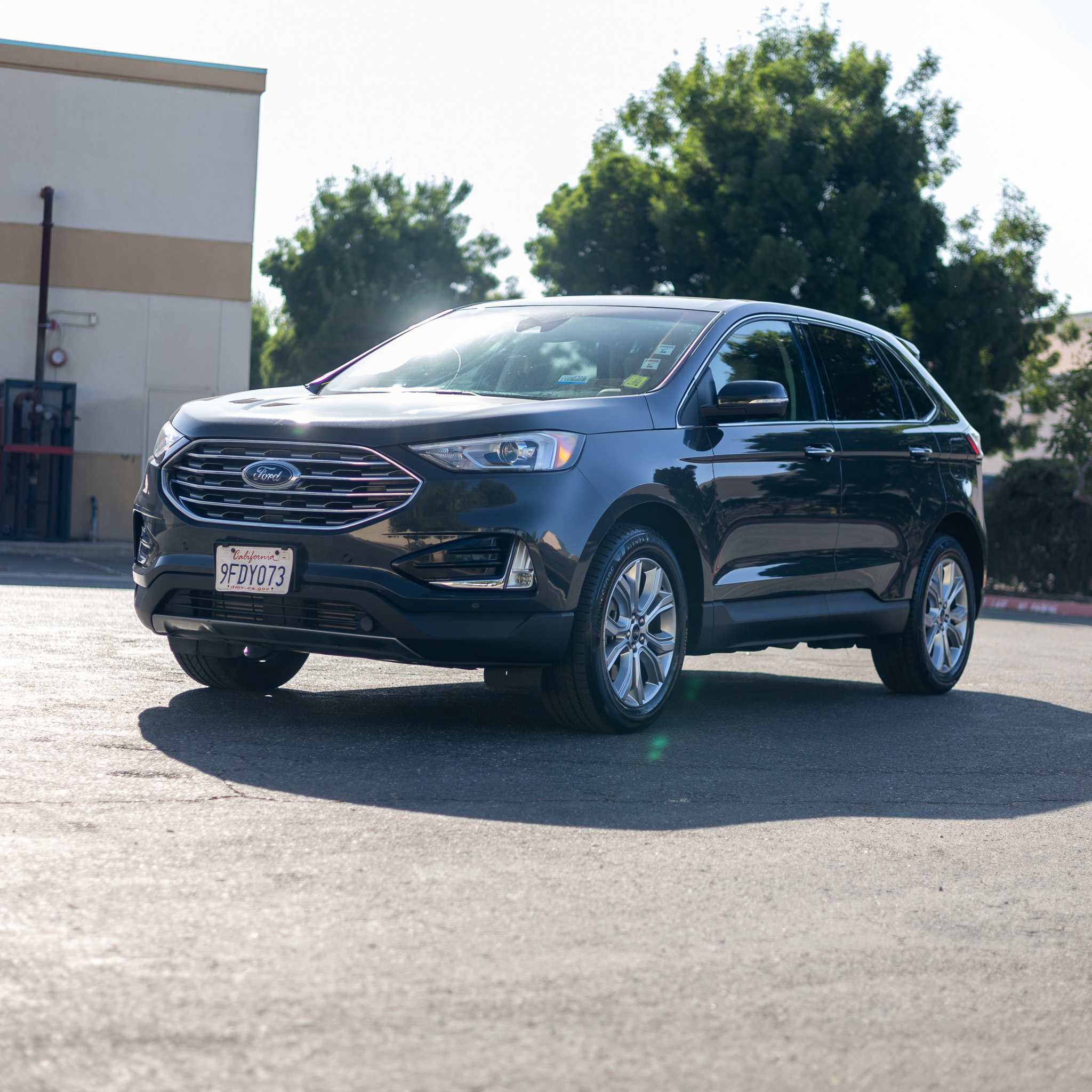 Used 2021 Ford Edge Titanium w/ Cargo Accessory Package image 3