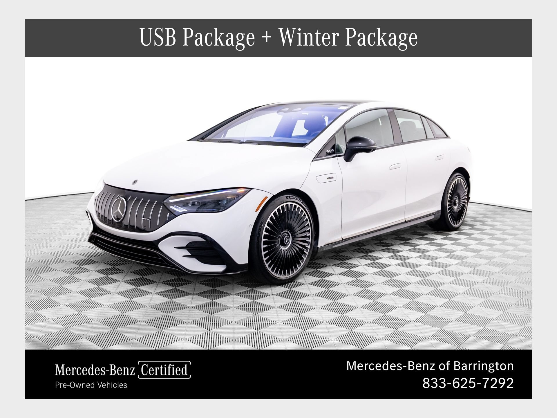 Certified 2023 Mercedes-Benz EQE AMG 4MATIC Sedan image 1