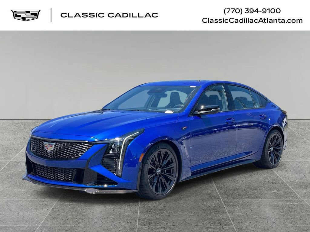 New 2026 Cadillac CT5 V Blackwing w/ Deep Ocean Appearance Package RWD image 1