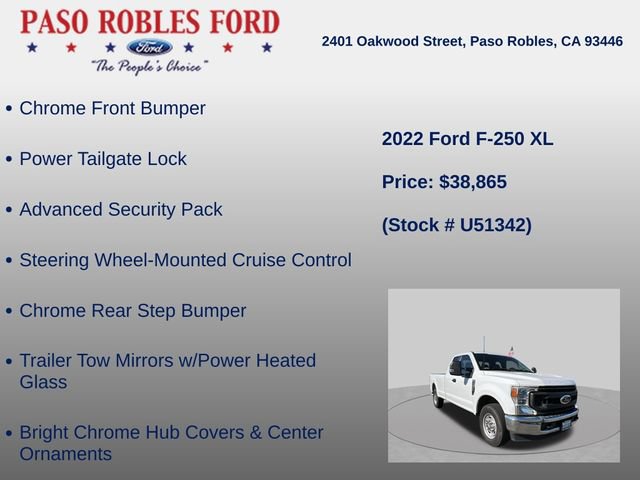 Used 2022 Ford F250 XL w/ Power Equipment Group RWD image 18