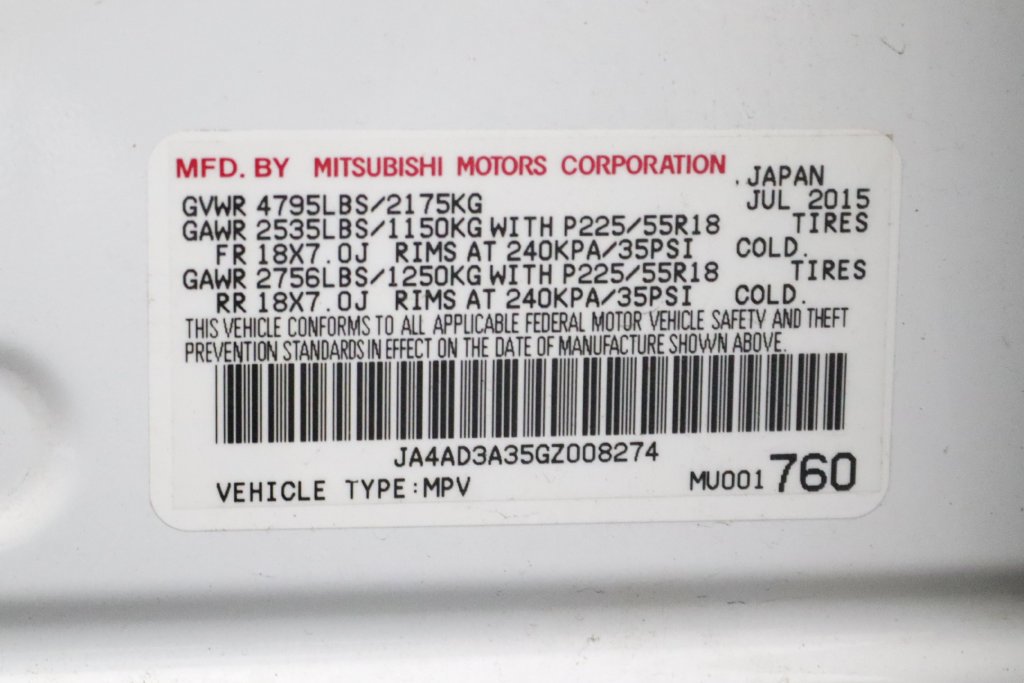 Used 2016 Mitsubishi Outlander SE FWD image 31