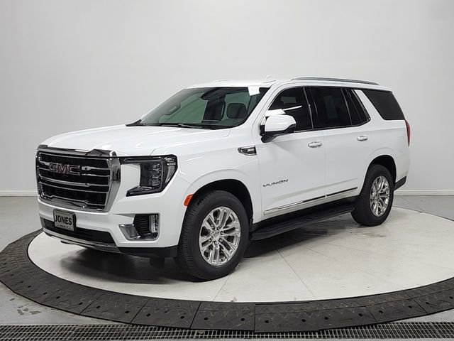 Used 2021 GMC Yukon SLT w/ SLT Luxury Package RWD image 3